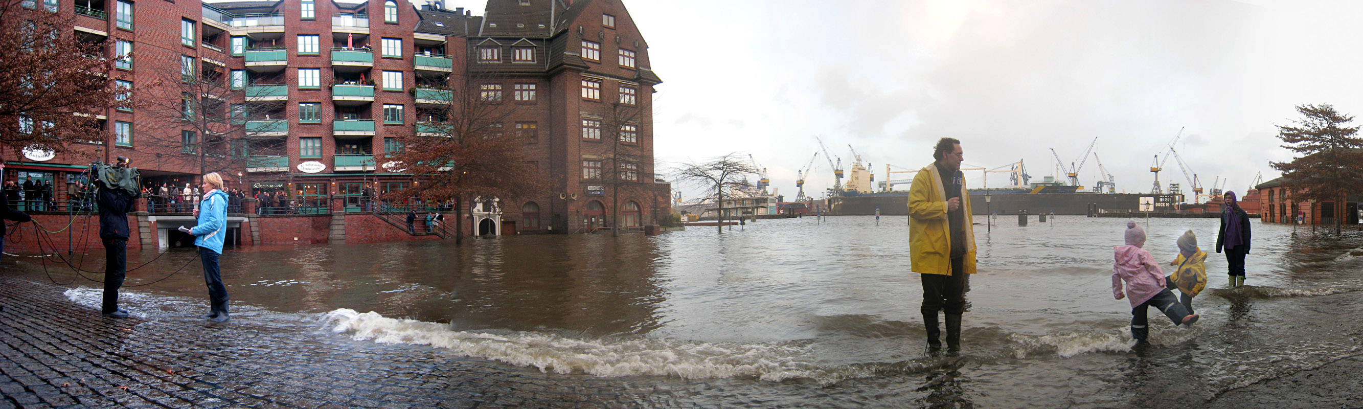 Sturmflut in Hamburg – tour – blog